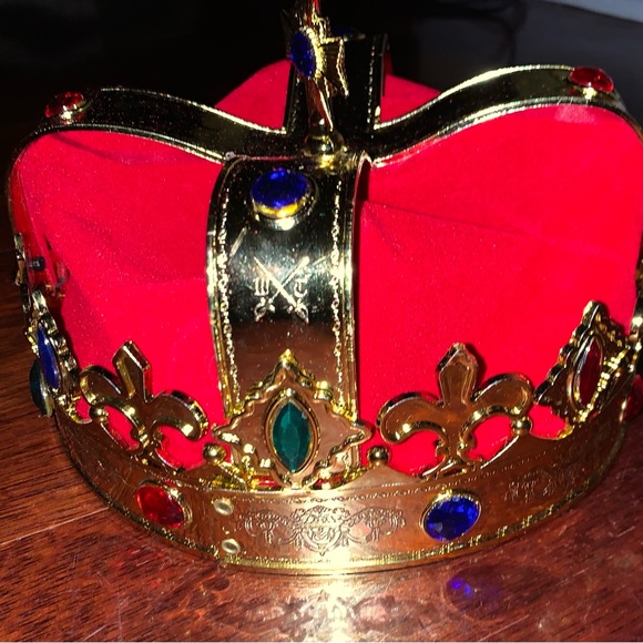 KING CROWN kids costume accessory dress up - Picture 8 of 11